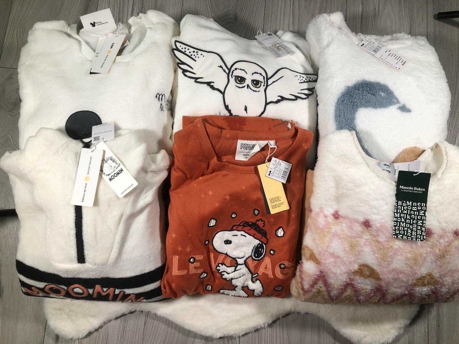 Жіночі теплі флісові піжами women'secret, розмір М та Л