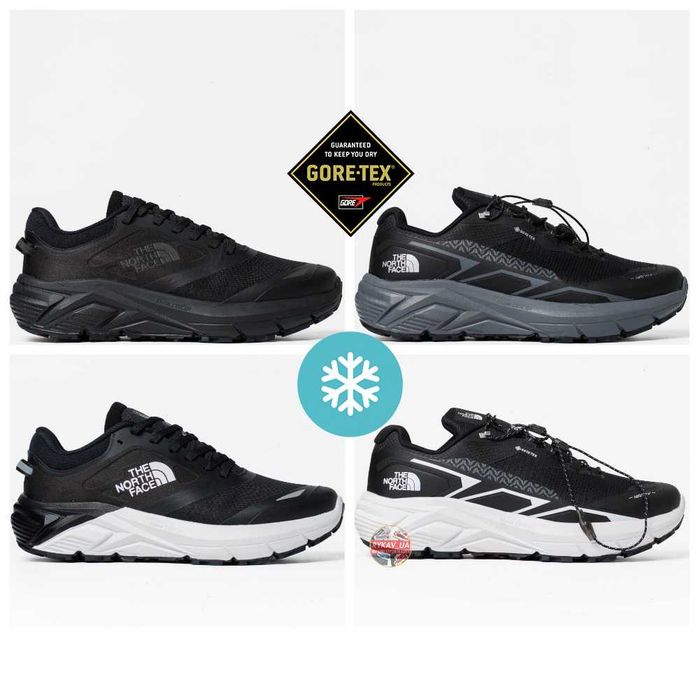 Чоловічі зимові кросівки The North Face Vectiv Enduris 3 Termo Gore-Tex TNF мужские зимние кроссовки зе норт фейс термо гортекс