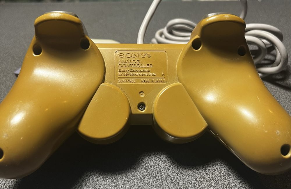 Oryginalny DualShock PS1/PS2 Japan SCPH-1200 | Sprawny | Unikat