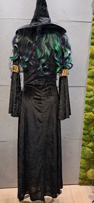 Strój przebranie kostium czarownica