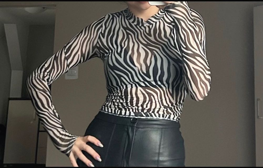 Golfik zebra, prześwituje