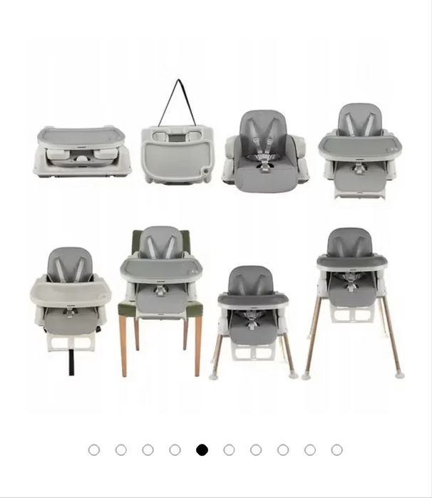 Стільчик для годування Kruzzel 6 в 1 стілець , столик , крісло