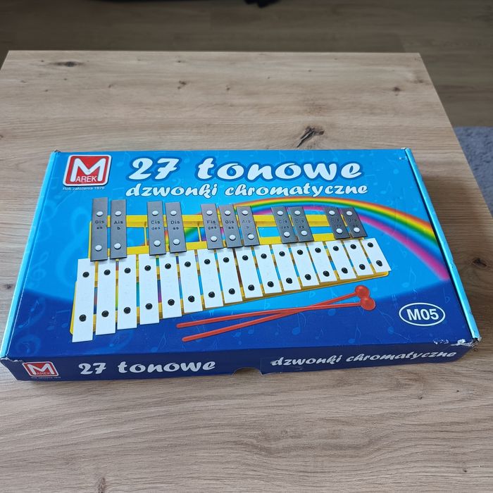 Dzwonki Chromatyczne 27 tonowe - Cymbałki