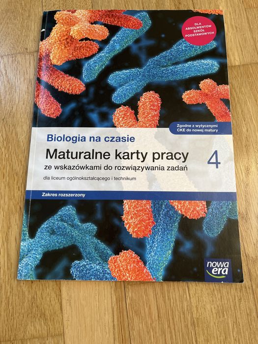 Maturalne karty pracy Biologia na czasie 4 nowa era