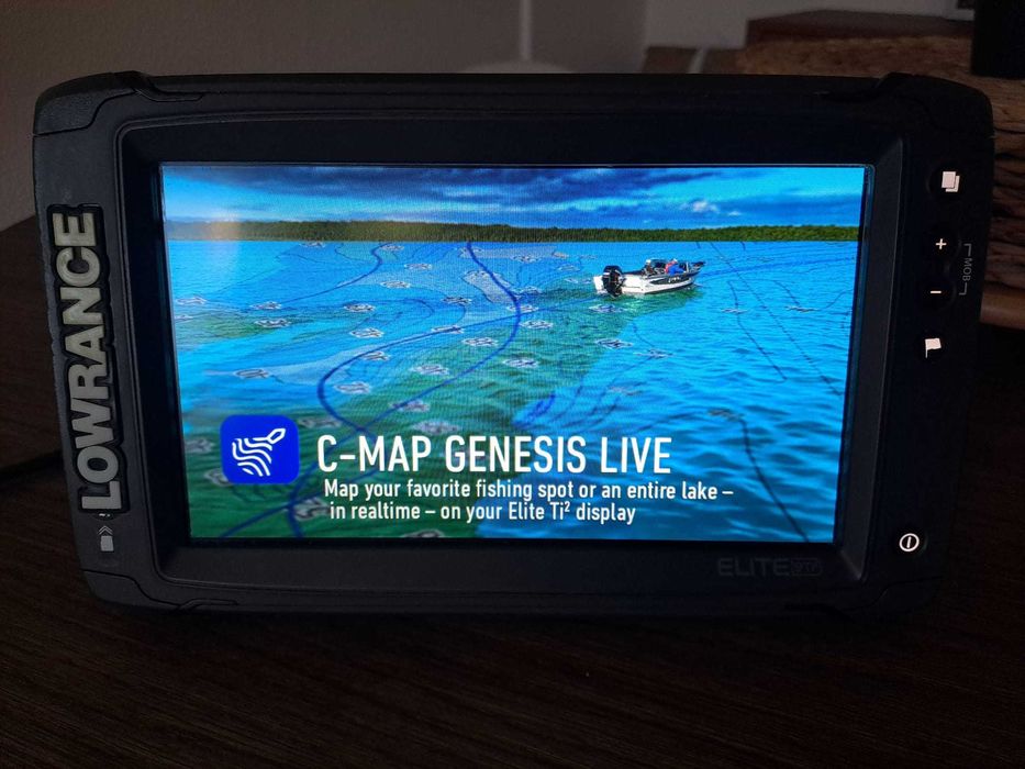 Lowrance Elite Ti2 9" sim transdutor! Sonar Sonda pesca para barco