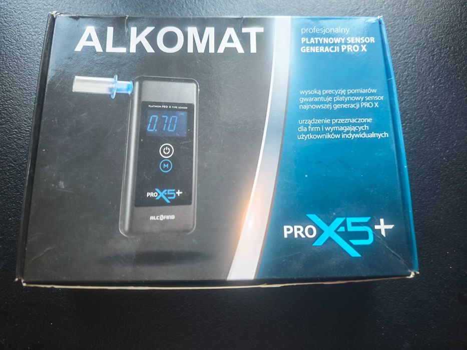 Alkomat Alcofind Pro X-5 Plus do kalibracji