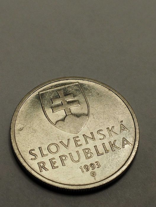 Słowacja 5 koron 1993r. idealny stan