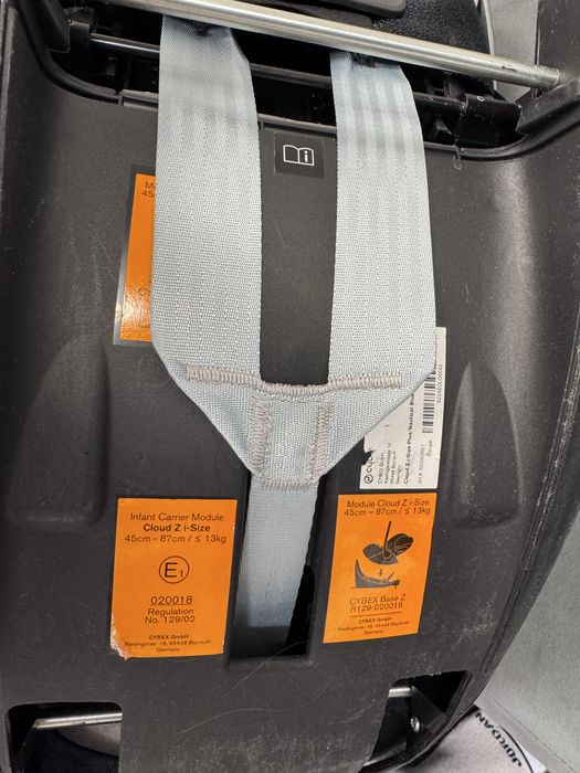 автокрісло cybex cloud Z з базою isofix