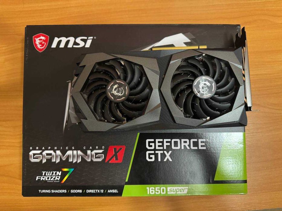 MSI GeForce GTX 1650 SUPER Gaming X 4GB GDDR6