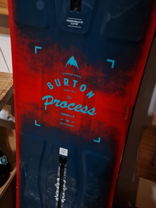 Deska snowboardowa Burton Process smalls 130 cm komplet