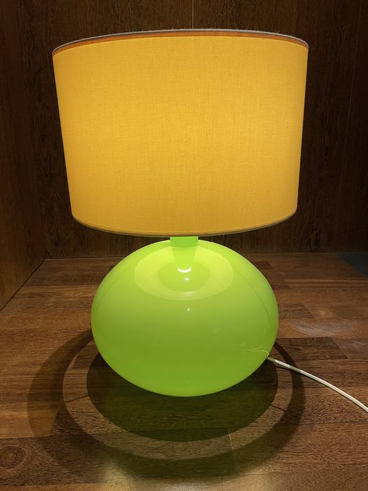 Base verde + Abajur IKEA
