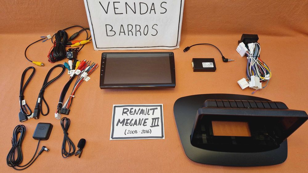 (NOVO) Rádio 2DIN 9" [4+32GB] • Renault Megane III / 3 • Android GPS