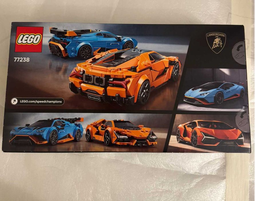 LEGO Set 77238 Lamborghini Revuelto e Huracán STO