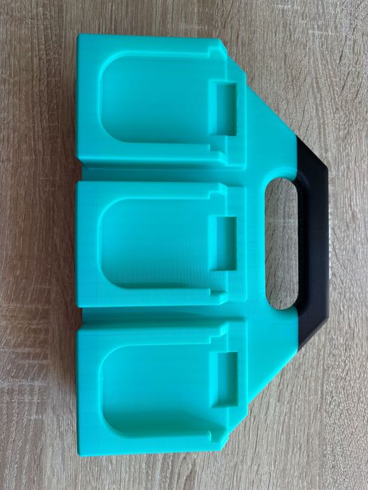 Uchwyt Koszyk do Baterii Makita 18V – Organizer na 6 Akumulatorów