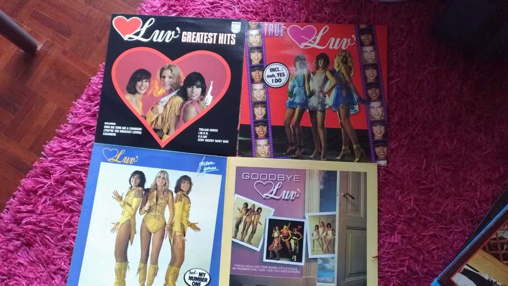 Discos Vinyl de LUV em óptimo estado