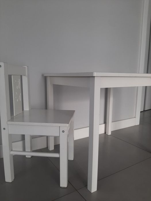 Stolik + krzesełko Kritter IKEA