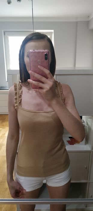 Beżowa bluzeczka r.S