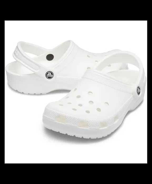 CROCS Classic Clog NOWE klapki białe unise męskie 40.41.42.43.44.45.46