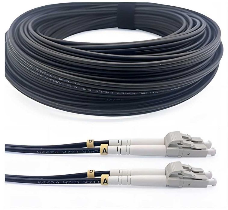 kabel światłowodowy / optyczny LC/UPC Multimode Duplex 50/125um 100m