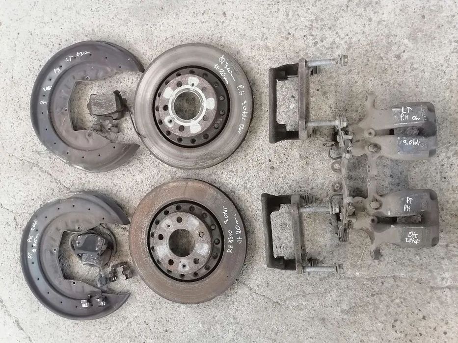 Swap Hamulce Tarcze Zaciski Zestaw Tył VW Phaeton 310mm