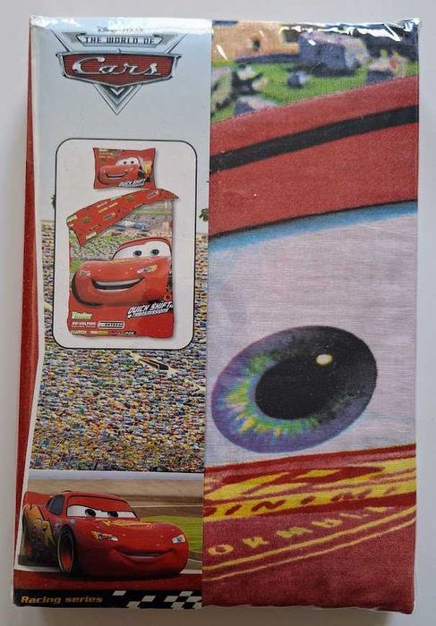 NOWA Pościel Disney Cars Auta | 100% Bawełna | 100x140 + 40x60