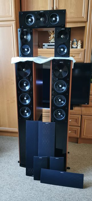 Kolumny Jamo S 608+ Jamo S 604 Studio 5.0 Dark  Apple  stan idealny