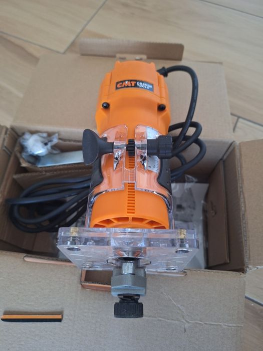 Frezarka krawędziowa CMT10 550W NOWA | Trymer do drewna | CMT Orange Tools