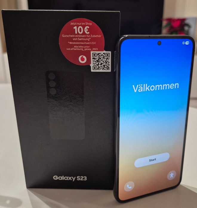 Samsung Galaxy S23 – Phantom Black – 128 GB 100% sprawny