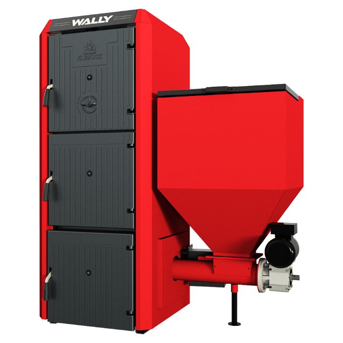 Kocioł, piec żeliwny Klimosz Combi Eko S4 22 kW - ekogorszek, pellet