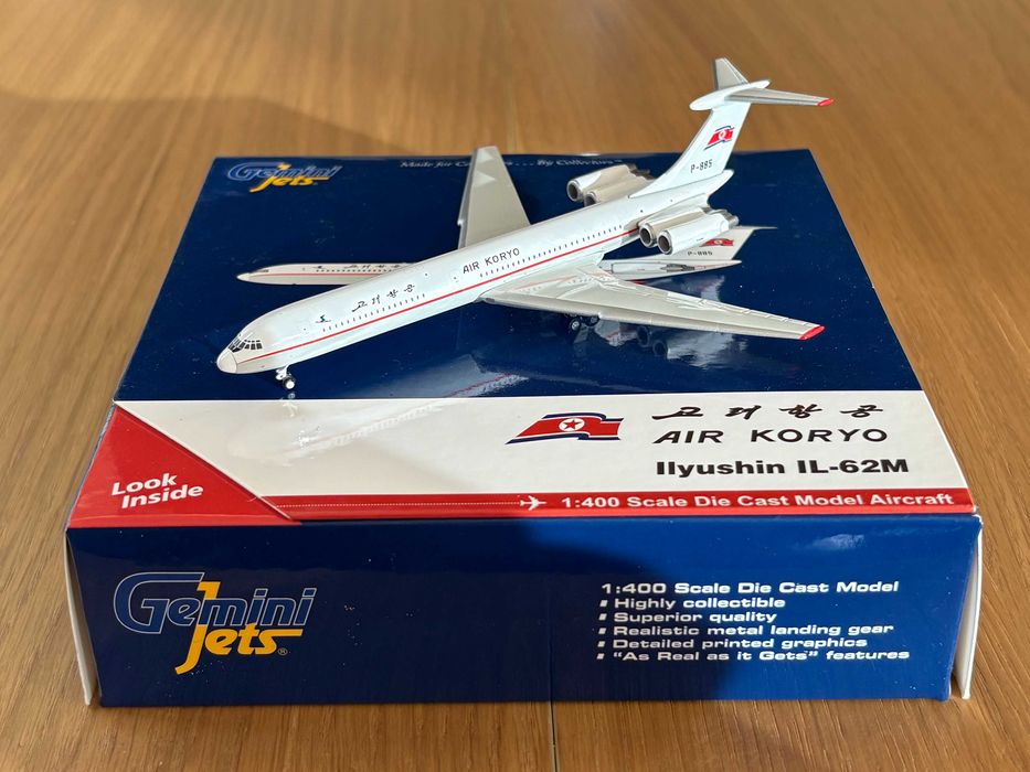 Miniatura Air Koryo Ilyushin Il-62M