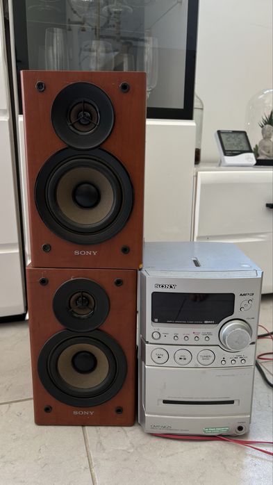 Aparelhagem de som Sony