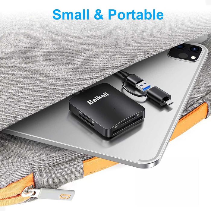 Beikell B6316 czytnik kart pamięci SD microSD MMC M2 MS / MS Pro / CF