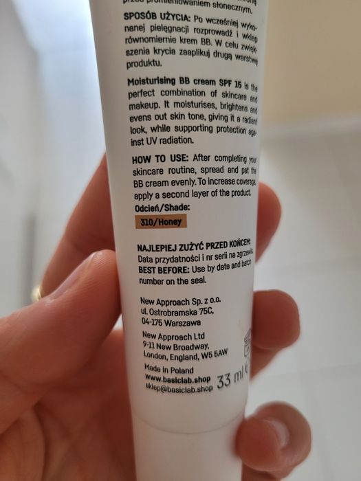 Basiclab krem bb honey