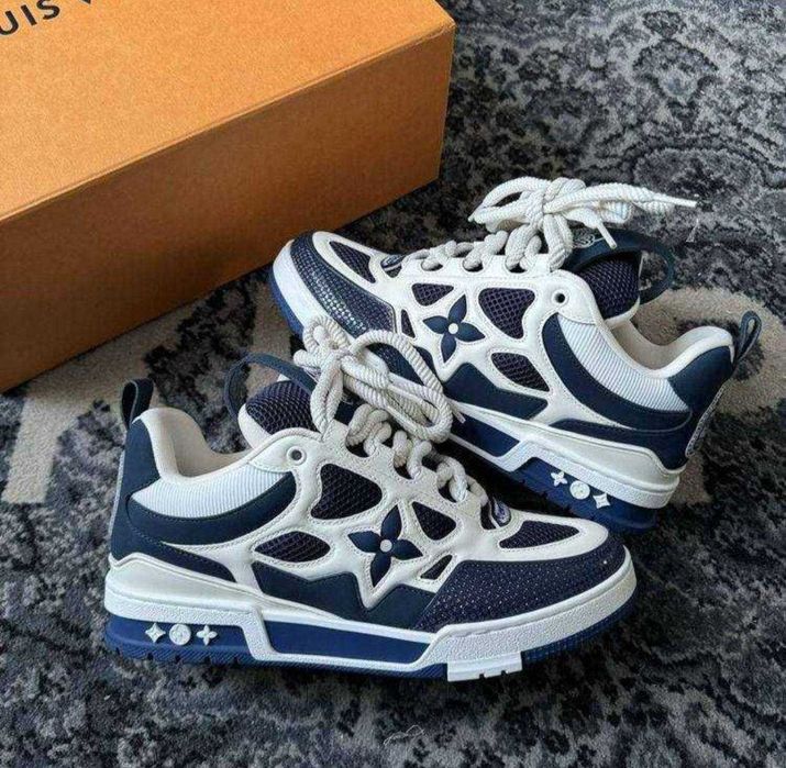 (БЕЗ ПЕРЕДОПЛАТИ)Louis Vuitton Skate луї віттон скейт сині