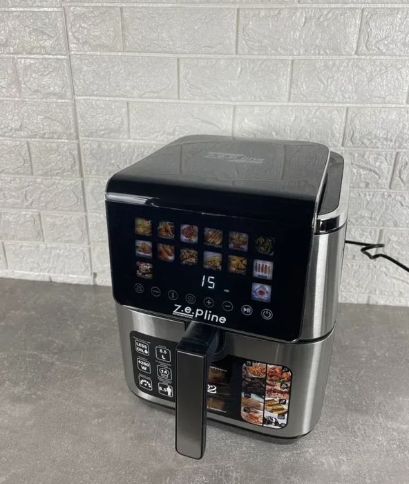 Потужний аерогриль 4200 Вт! Мультипіч ZP-00339 Фритюрниця на 13 літрів