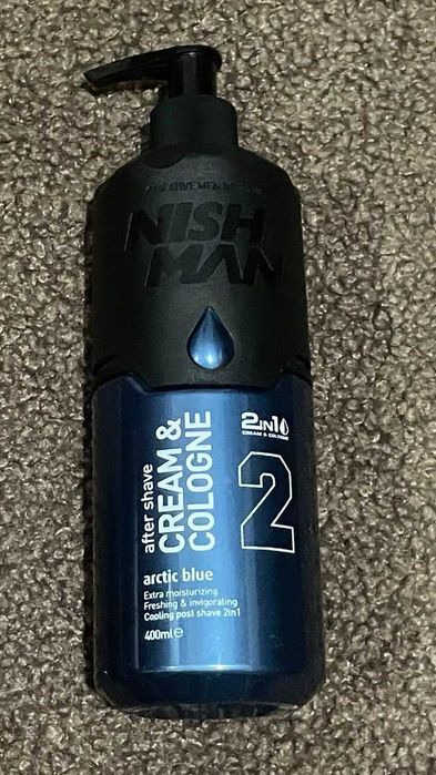 Крем - колонська вода після гоління NISHMAN 2 ARCTIC BLUE після бриття