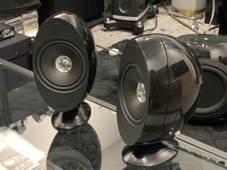 Hi-End Kolumny KEF HTS 3001SE BQ Piano Black uchwyty Okazja Para