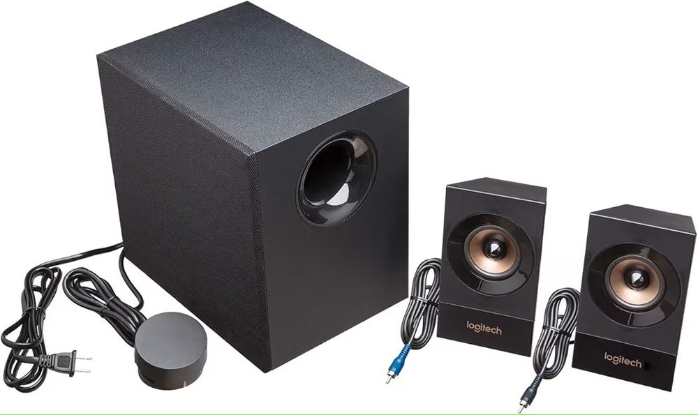 Kit colunas com subwoofer modelo Z533