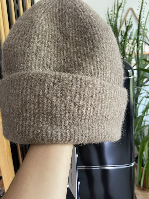 Nowa Wełniana czapka Samsoe Alpaka Merino