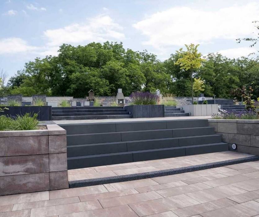 Kostka brukowa płyty tarasowe palisady stopnie blokowe