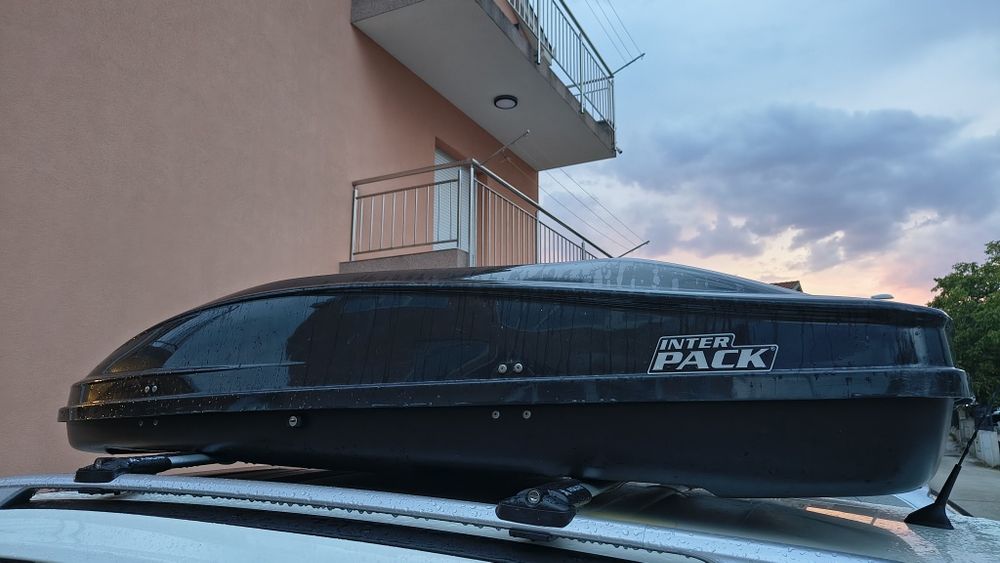 Box bagażnik dachowy Inter Pack Stella 481 połysk grafit