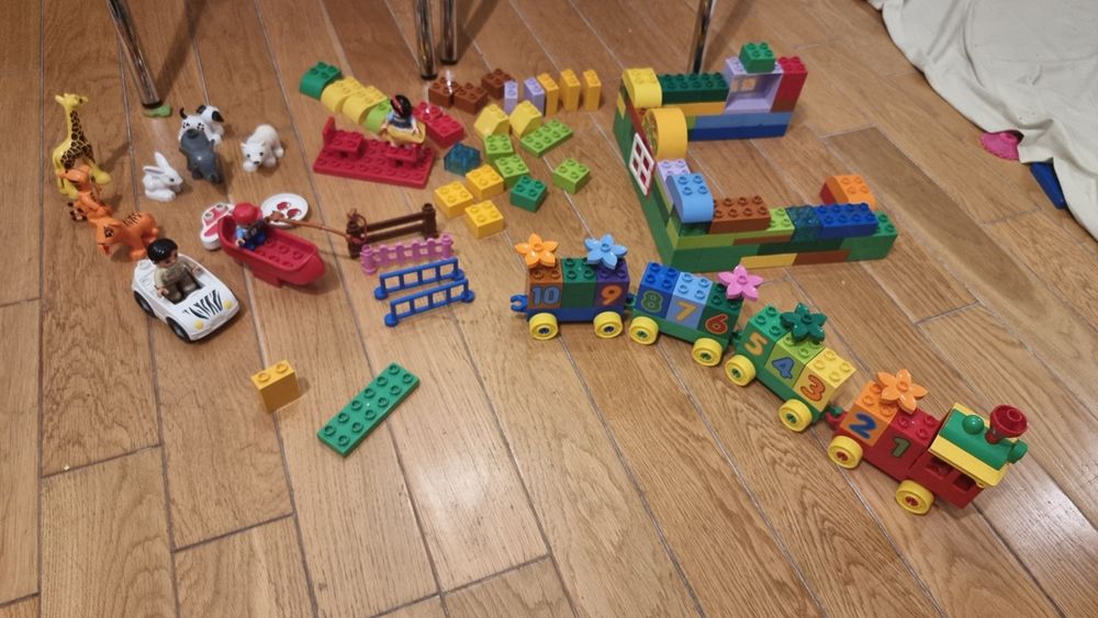 ***Klocki lego duplo wielki  zestaw oraz pudełko ***