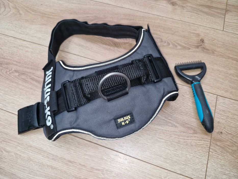 JULIUS-K9 IDC Power Gray "L" szelki dla psa - NOWE