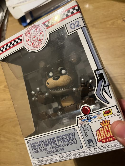 Figurka Funko Arcade Vinyl FNAF Nightmare Freddy 02 Vaulted Rare