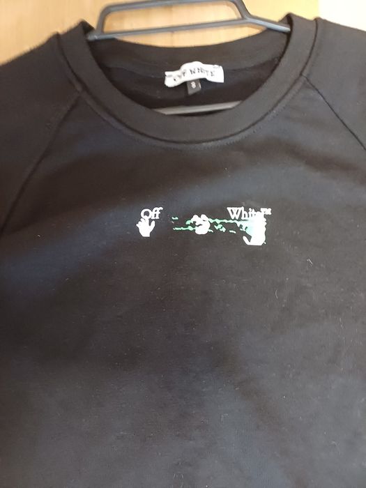 Bluza bez kaptura off white