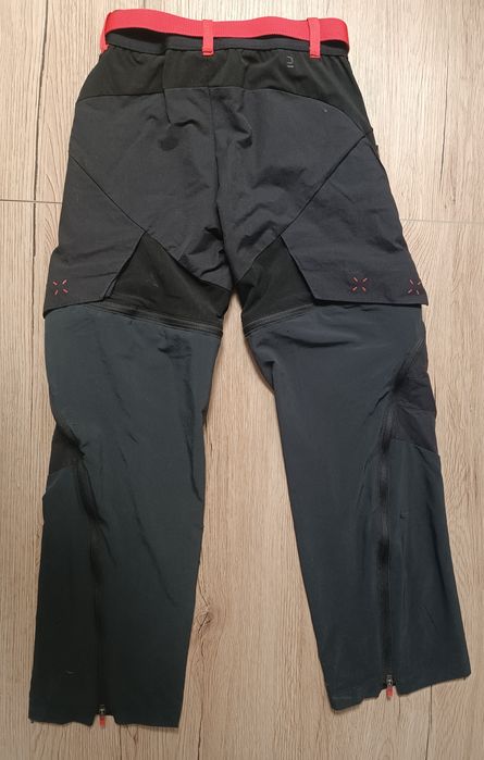 Spodnie softshell turystyczne dla dzieci Quechua MH550 rozm.123-130 cm
