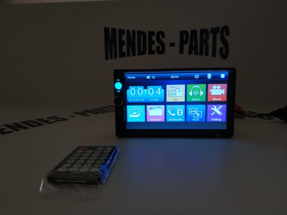 Rádio 2 din bluetooth