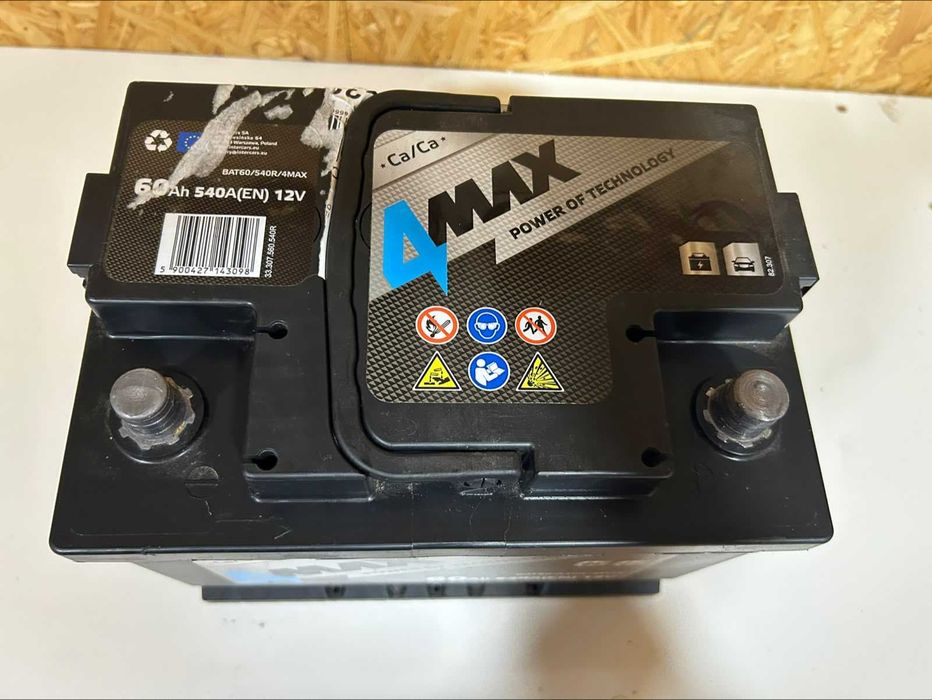 Akumulator 4Max 12V 60Ah 540A