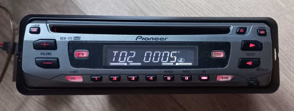 Stare radio Pioneer DEH-171 old school klasyk