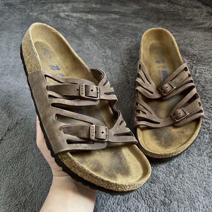 Жіночі тапки Birkenstock р.39.	Хороший стан!!!